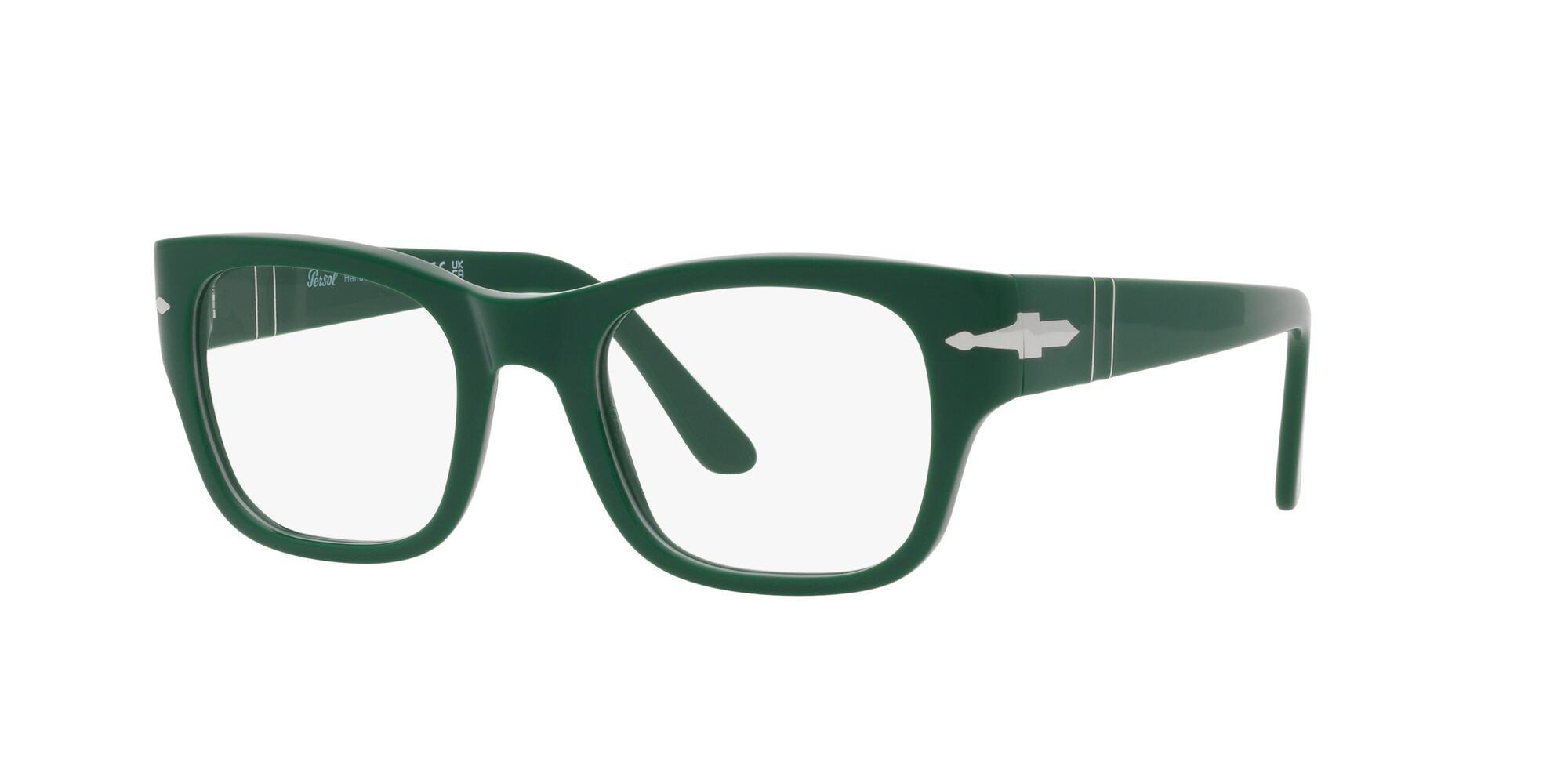 Occhiali da vista Persol PO 3297V (1171) colore verde forma rettangolare lenti lente demo