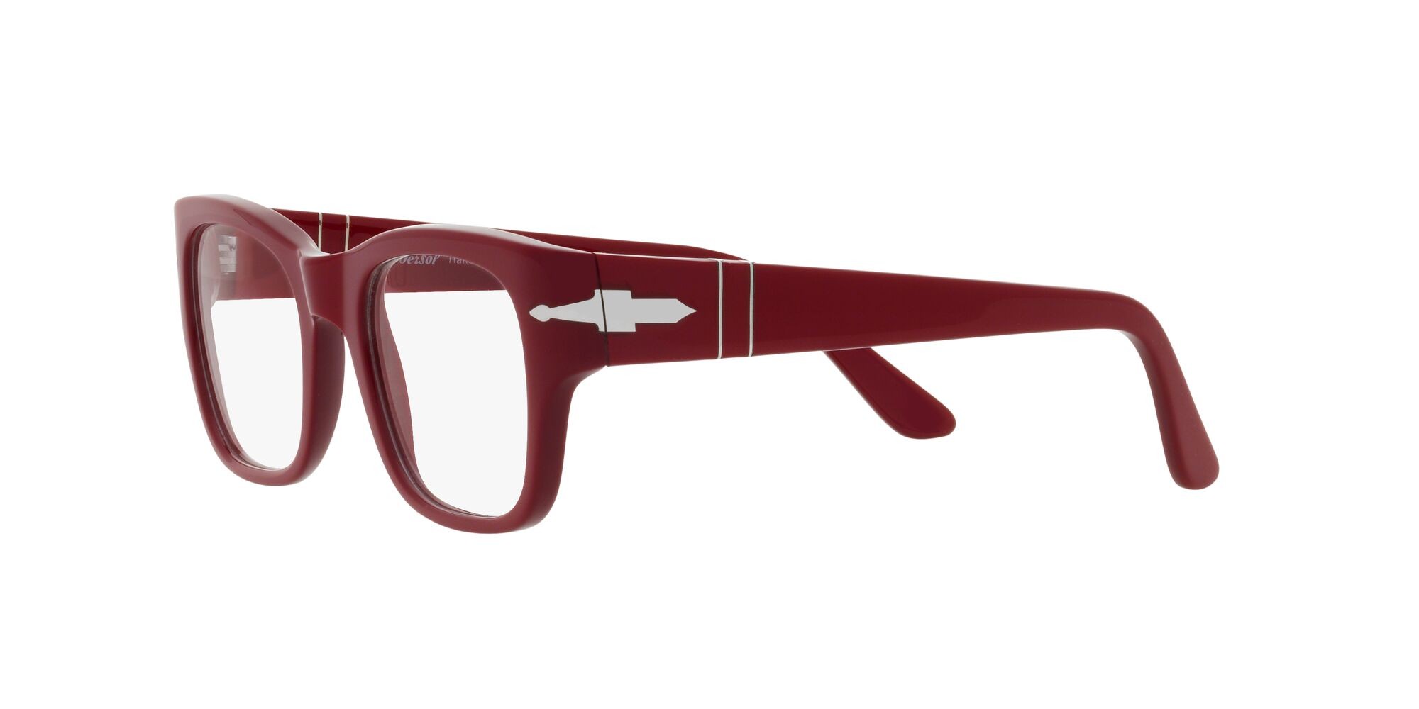 Eyeglasses Persol PO 3297V (1172) color bordeaux shape rectangle lenses lente demo