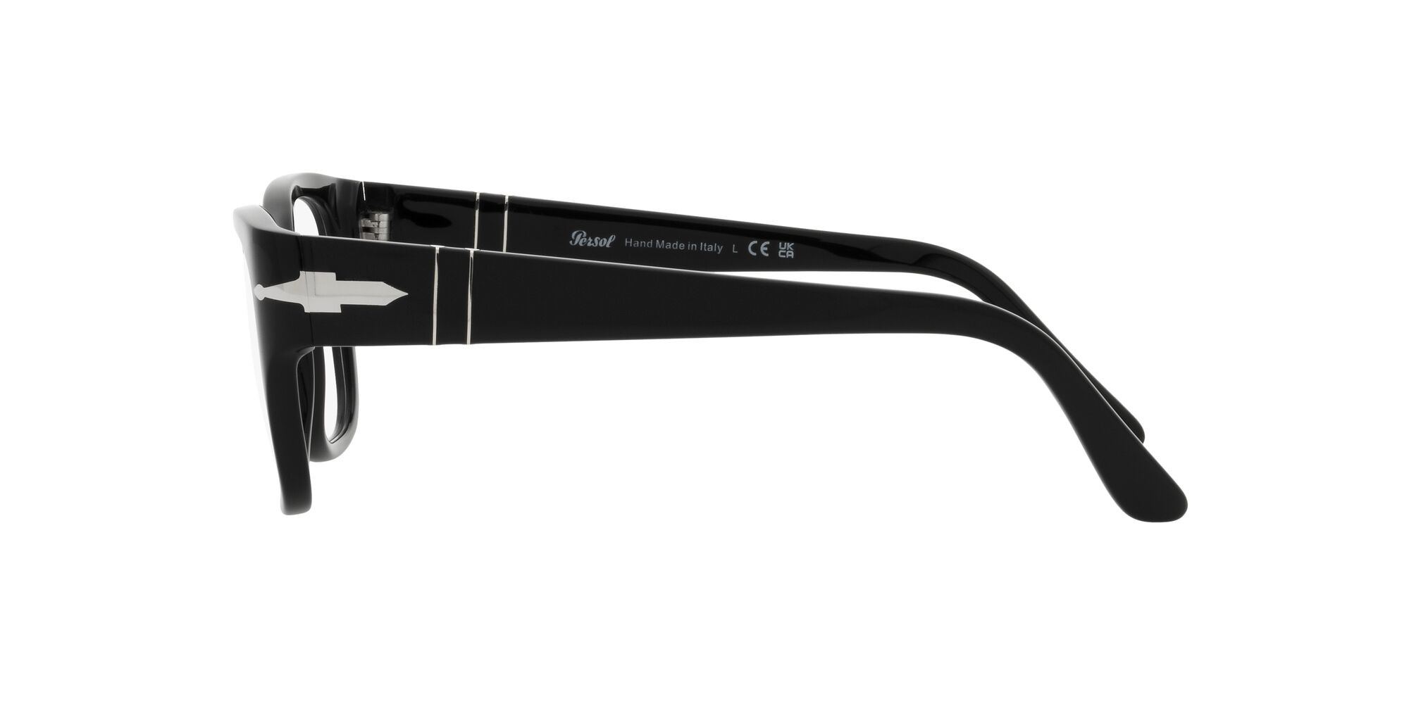 Eyeglasses Persol PO 3297V (95) color nero shape rectangle lenses lente demo