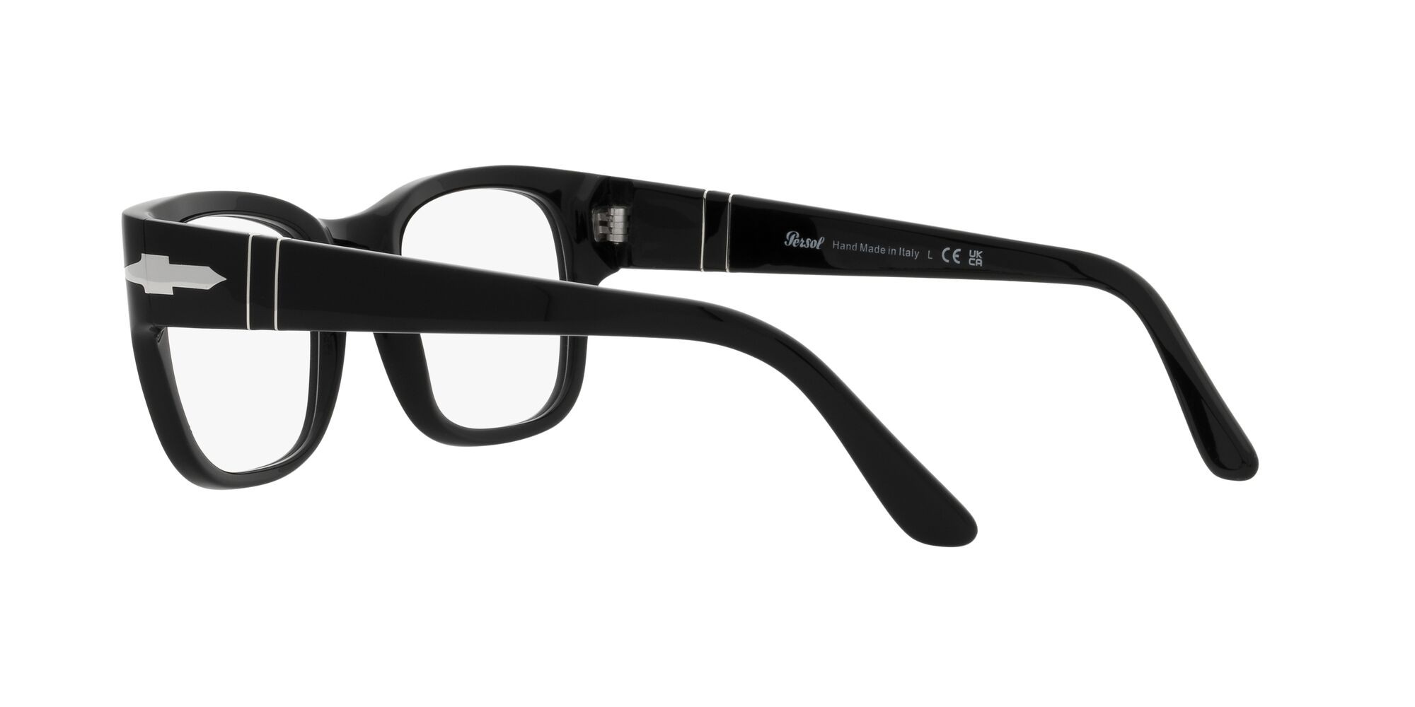 Eyeglasses Persol PO 3297V (95) color nero shape rectangle lenses lente demo