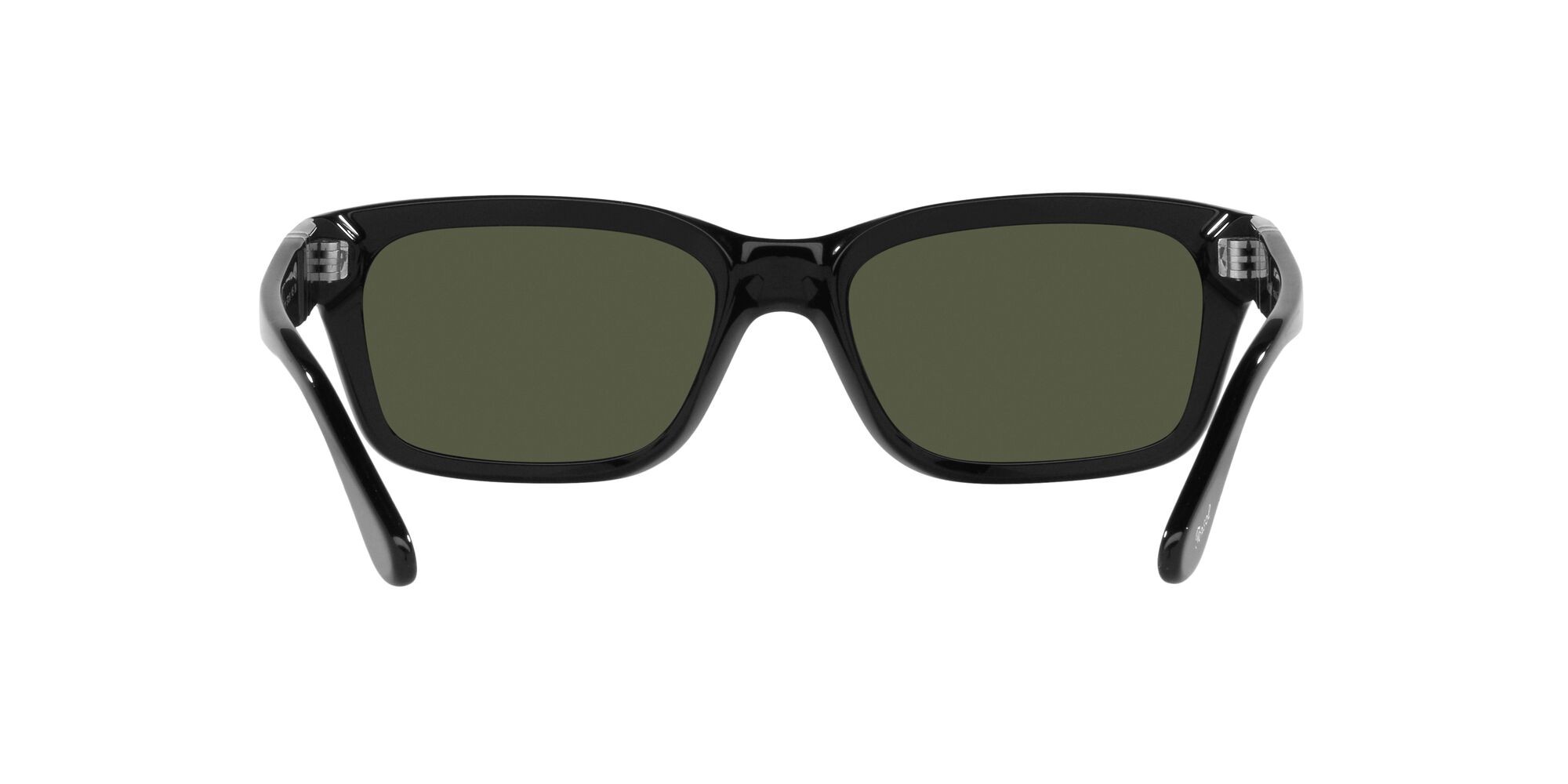 Occhiali da sole Persol PO 3301S (95/31) colore nero forma rettangolare lenti verde