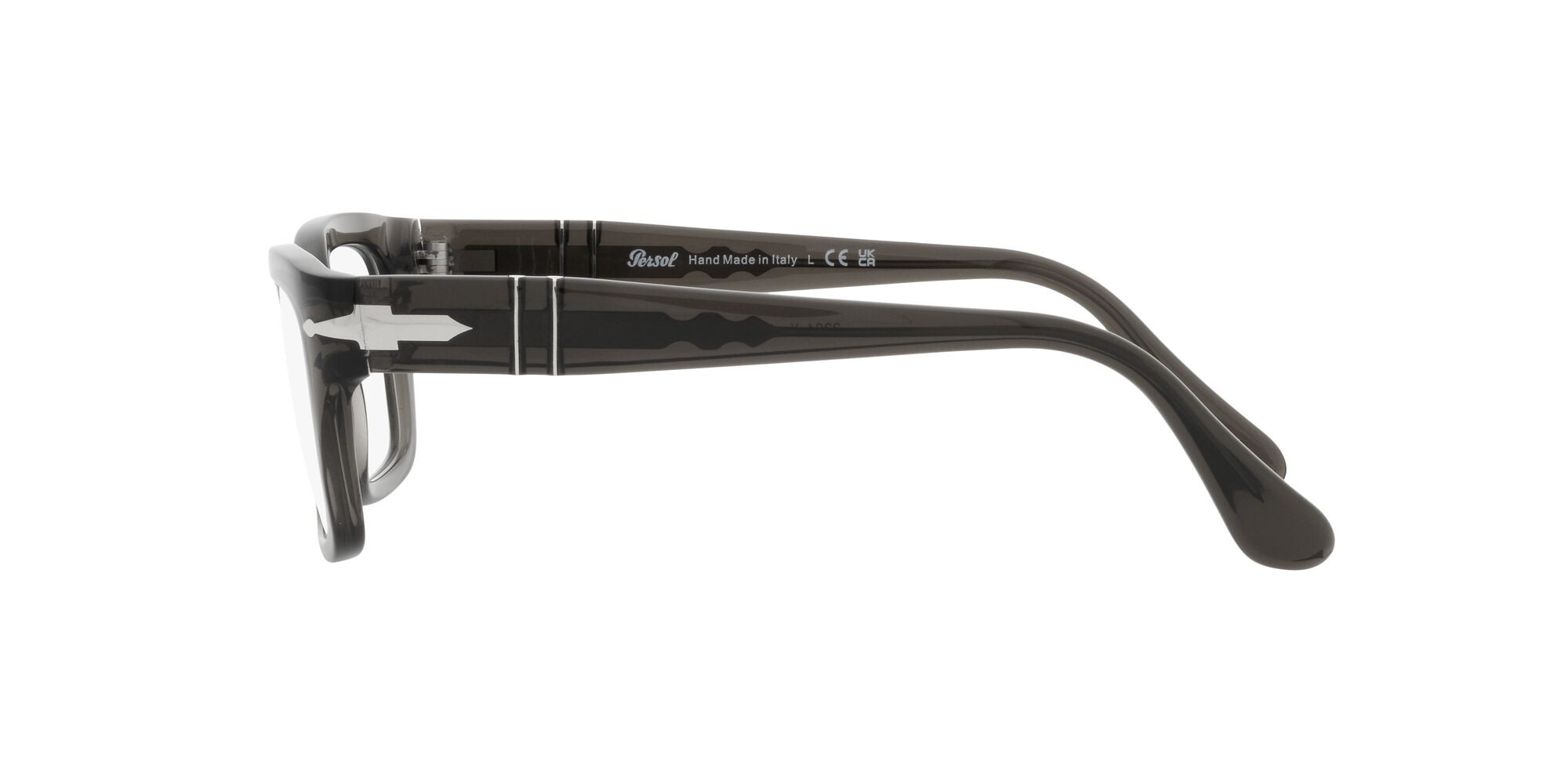 Brillen Persol PO 3301V (1103) farbe opale fumo form rechteckig gläser lente demo
