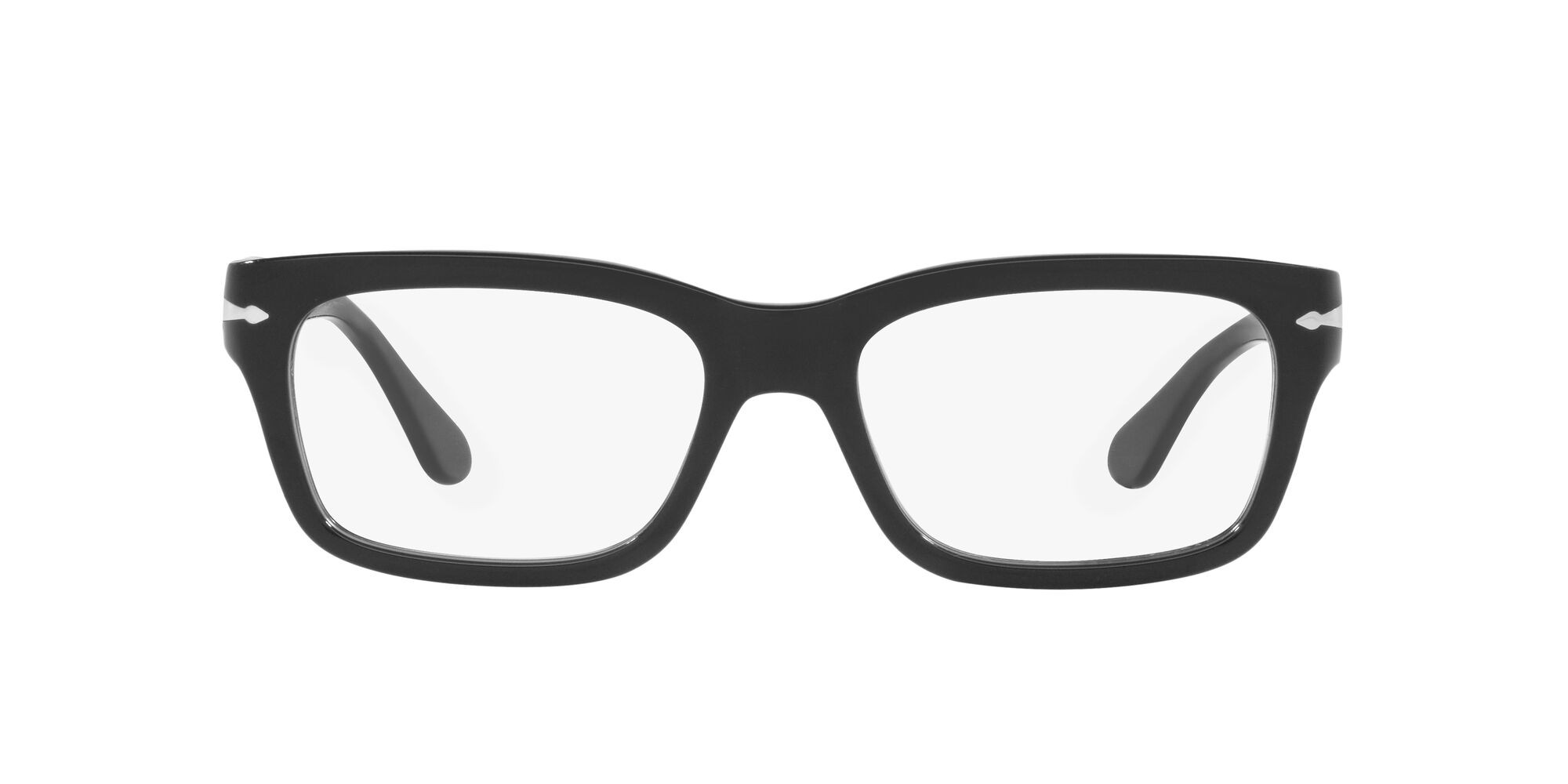 Occhiali da vista Persol PO 3301V (95) colore nero forma rettangolare lenti lente demo