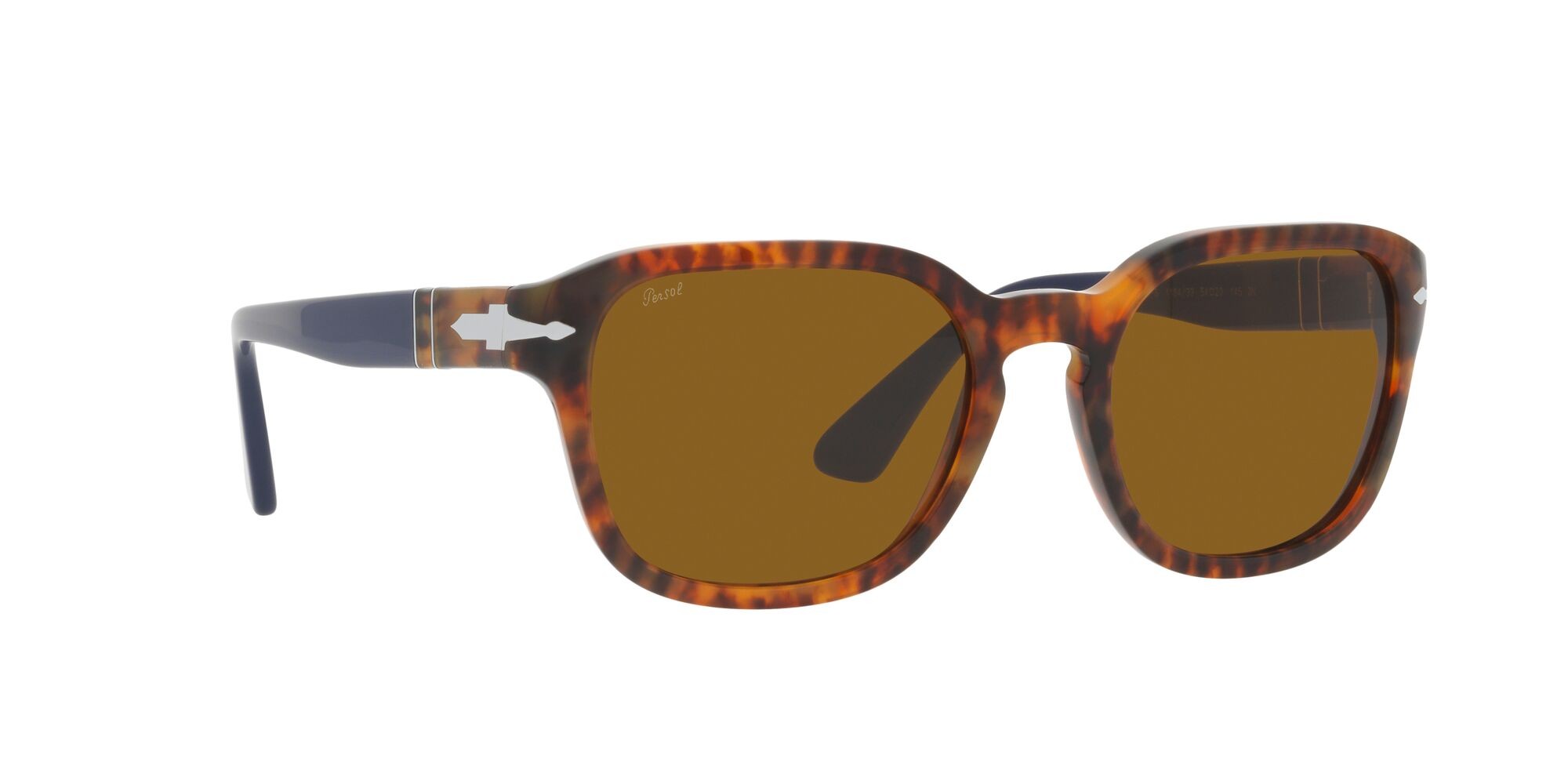 Occhiali da sole Persol PO 3305S (118433) colore marrone/beige tartarugato forma ovale lenti marrone