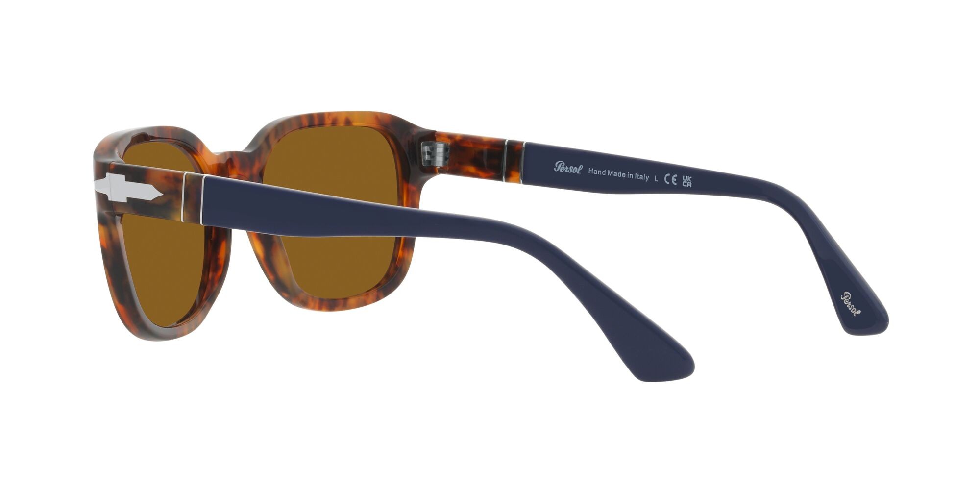 Occhiali da sole Persol PO 3305S (118433) colore marrone/beige tartarugato forma ovale lenti marrone