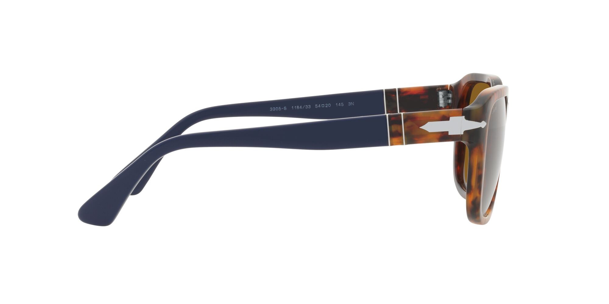 Occhiali da sole Persol PO 3305S (118433) colore marrone/beige tartarugato forma ovale lenti marrone