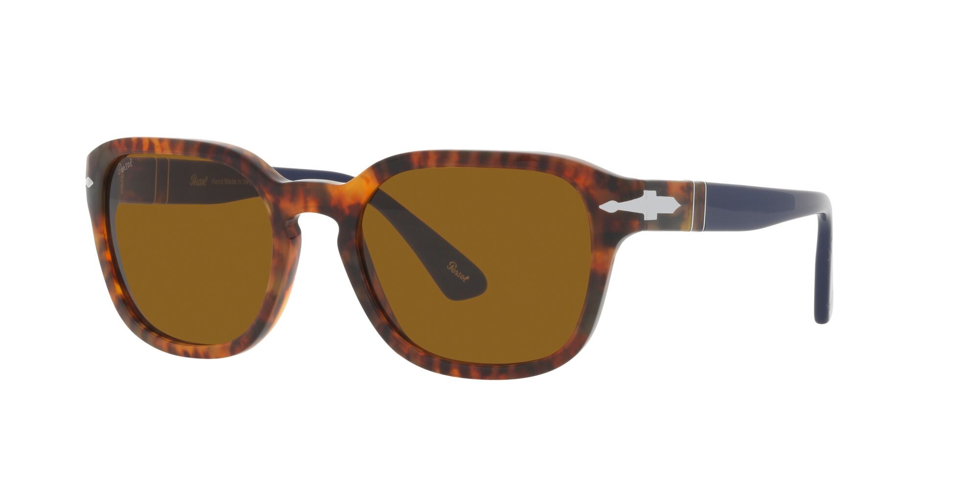 Occhiali da sole Persol PO 3305S (118433) colore marrone/beige tartarugato forma ovale lenti marrone