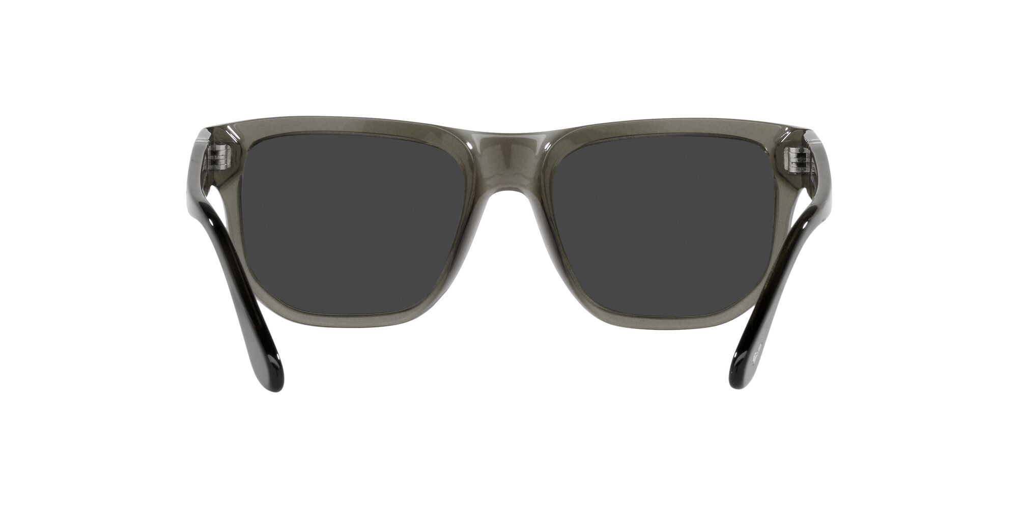 Sunglasses Persol PO 3306S (110348) color opale fumo shape square lenses polarized grigio scuro