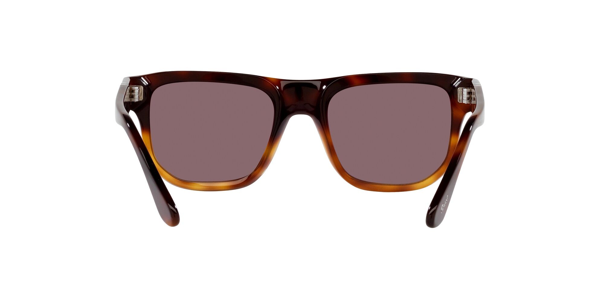 Occhiali da sole Persol PO 3306S (1160AF) colore brown cut light brown tortoise forma quadrato lenti polarizzata violetto scuro