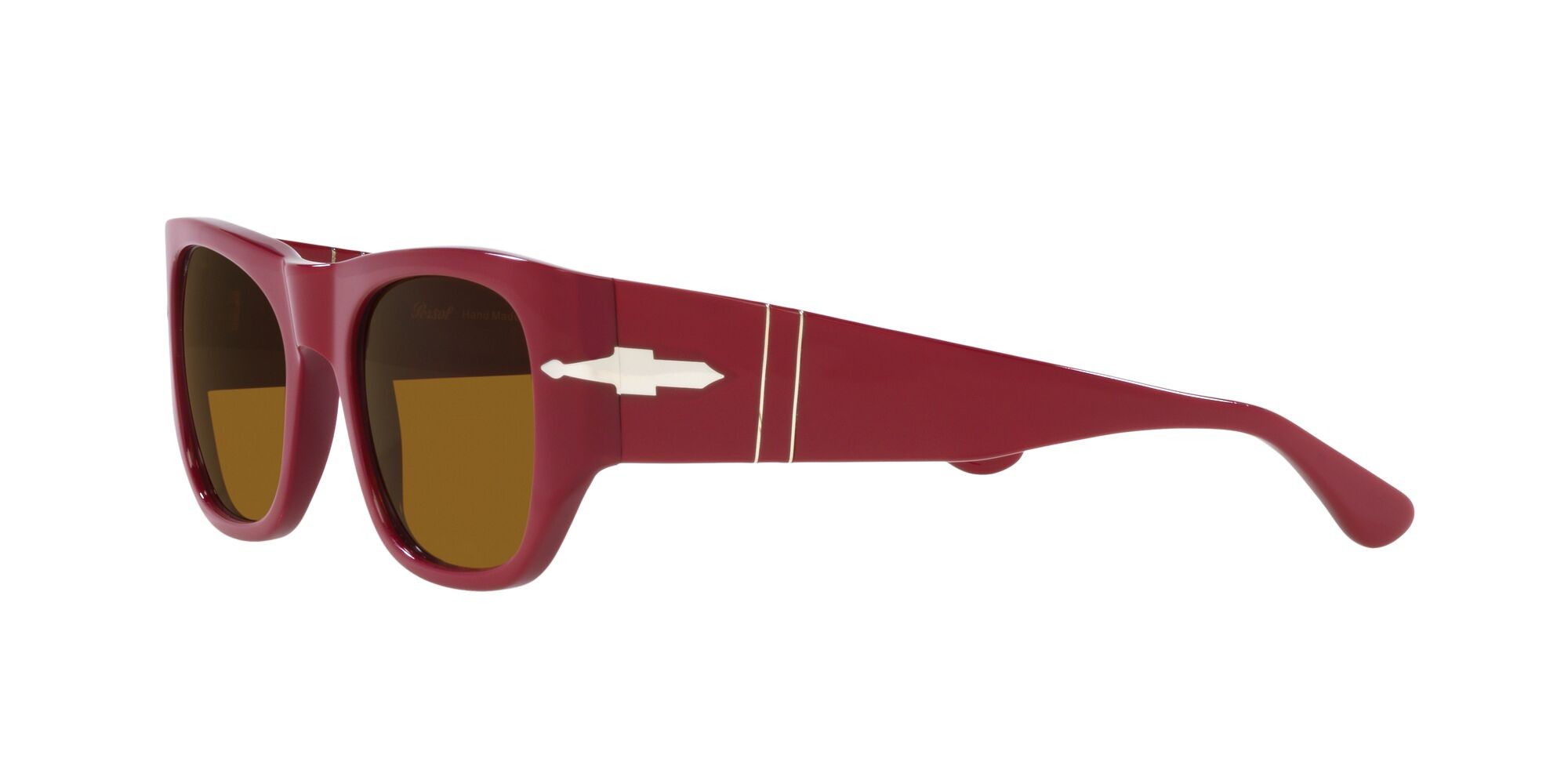 Sonnenbrillen Persol PO 3308S (117233) farbe bordeaux form quadratisch gläser marrone