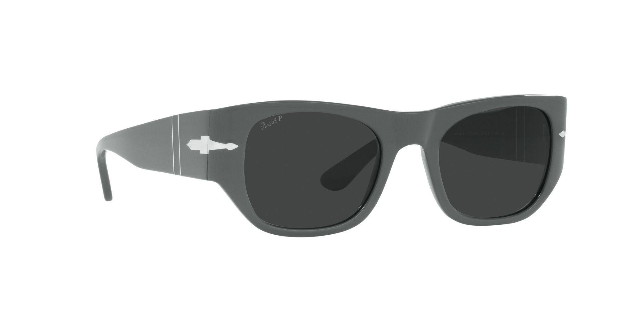 Sunglasses Persol PO 3308S (117348) color grigio shape square lenses polarizzata nero