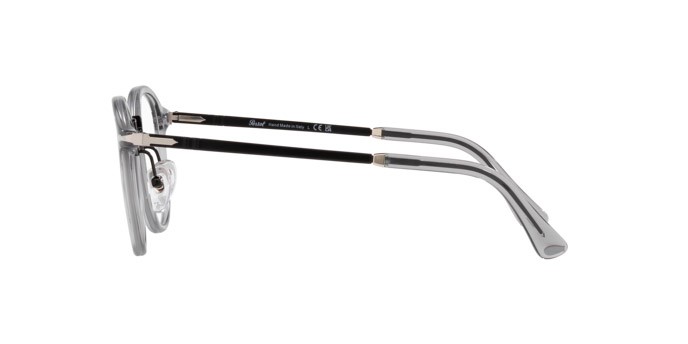 Occhiali da vista Persol Vico PO 3309V (309) colore grigio trasparente forma pantos lenti lente demo