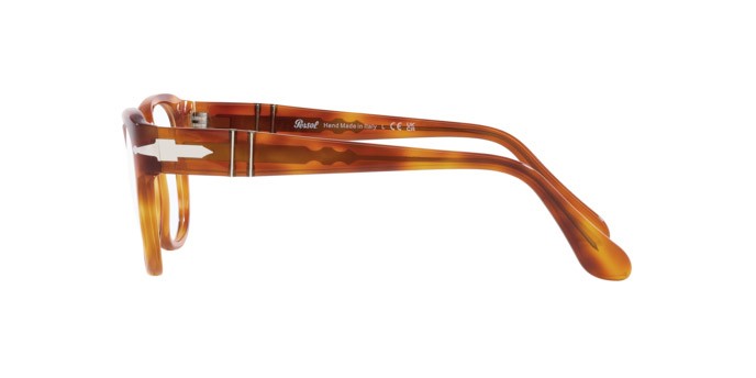 Eyeglasses Persol PO 3312V (96) color terra di siena shape square lenses lente demo
