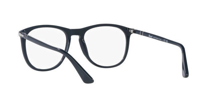 Brillen Persol PO 3314V (1186) farbe blu sbiadito form quadratisch gläser lente demo