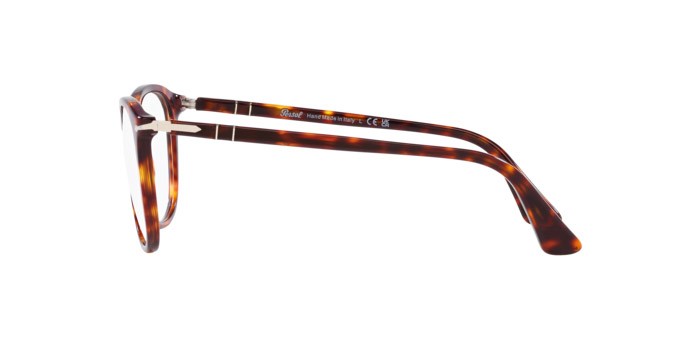 Occhiali da vista Persol PO 3314V (24) colore havana forma quadrato lenti lente demo