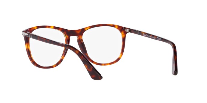 Occhiali da vista Persol PO 3314V (24) colore havana forma quadrato lenti lente demo