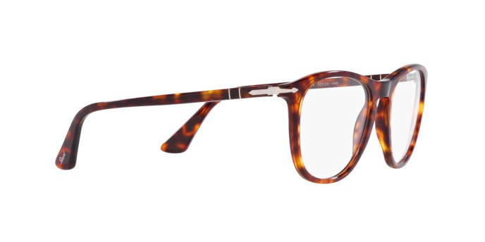 Occhiali da vista Persol PO 3314V (24) colore havana forma quadrato lenti lente demo