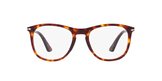 Occhiali da vista Persol PO 3314V (24) colore havana forma quadrato lenti lente demo