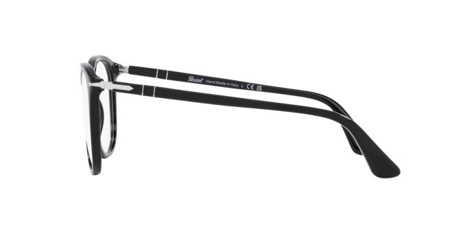 Brillen Persol PO 3314V (95) farbe nero form quadratisch gläser lente demo