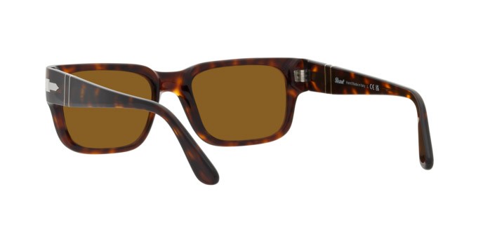 Occhiali da sole Persol PO 3315S (24/33) colore havana forma rettangolare lenti marrone