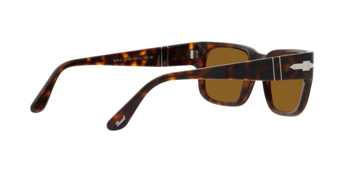 Occhiali da sole Persol PO 3315S (24/33) colore havana forma rettangolare lenti marrone