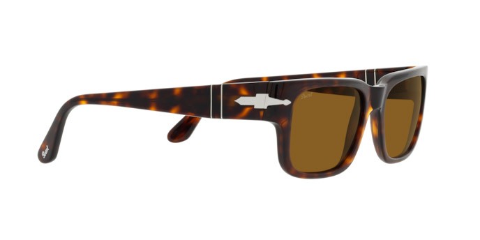 Occhiali da sole Persol PO 3315S (24/33) colore havana forma rettangolare lenti marrone