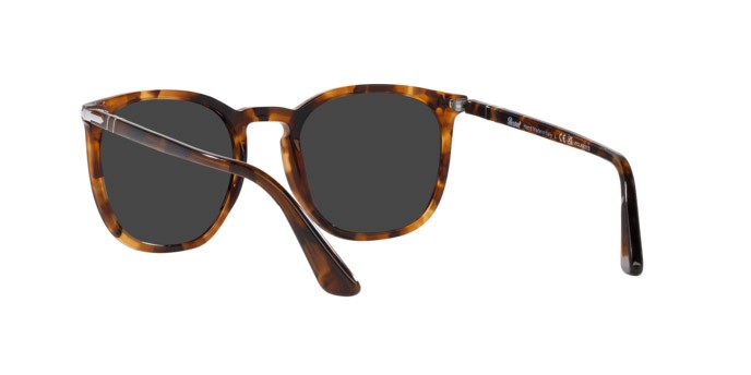 Occhiali da sole Persol PO 3316S (110248) colore tortoise honey forma rettangolare lenti polar nera