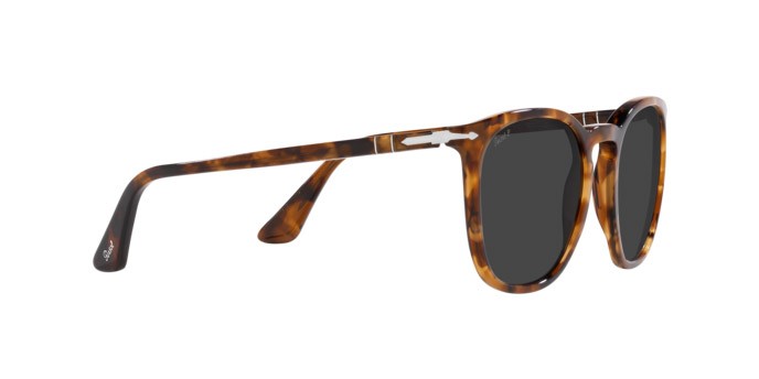 Occhiali da sole Persol PO 3316S (110248) colore tortoise honey forma rettangolare lenti polar nera