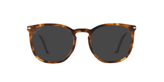 Occhiali da sole Persol PO 3316S (110248) colore tortoise honey forma rettangolare lenti polar nera