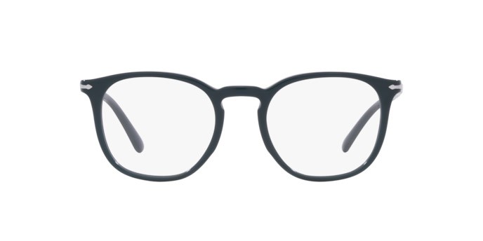 Brillen Persol PO 3318V (1186) farbe blu sbiadito form pantos gläser lente demo