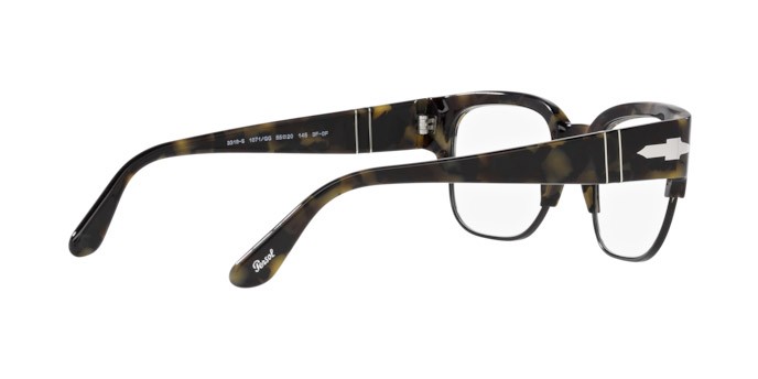Occhiali da sole Persol Tom PO 3319S (1071GG) colore tartarugato marrone forma quadrato lenti transitions 8 zaffiro