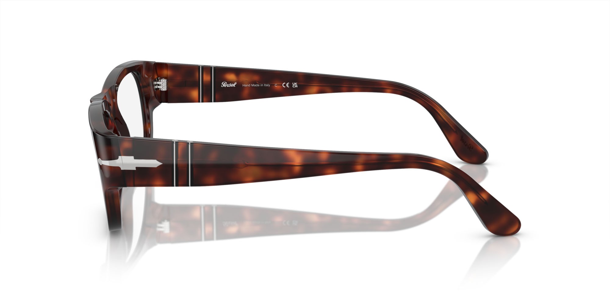Eyeglasses Persol PO 3324V (24) color havana shape square lenses lente demo