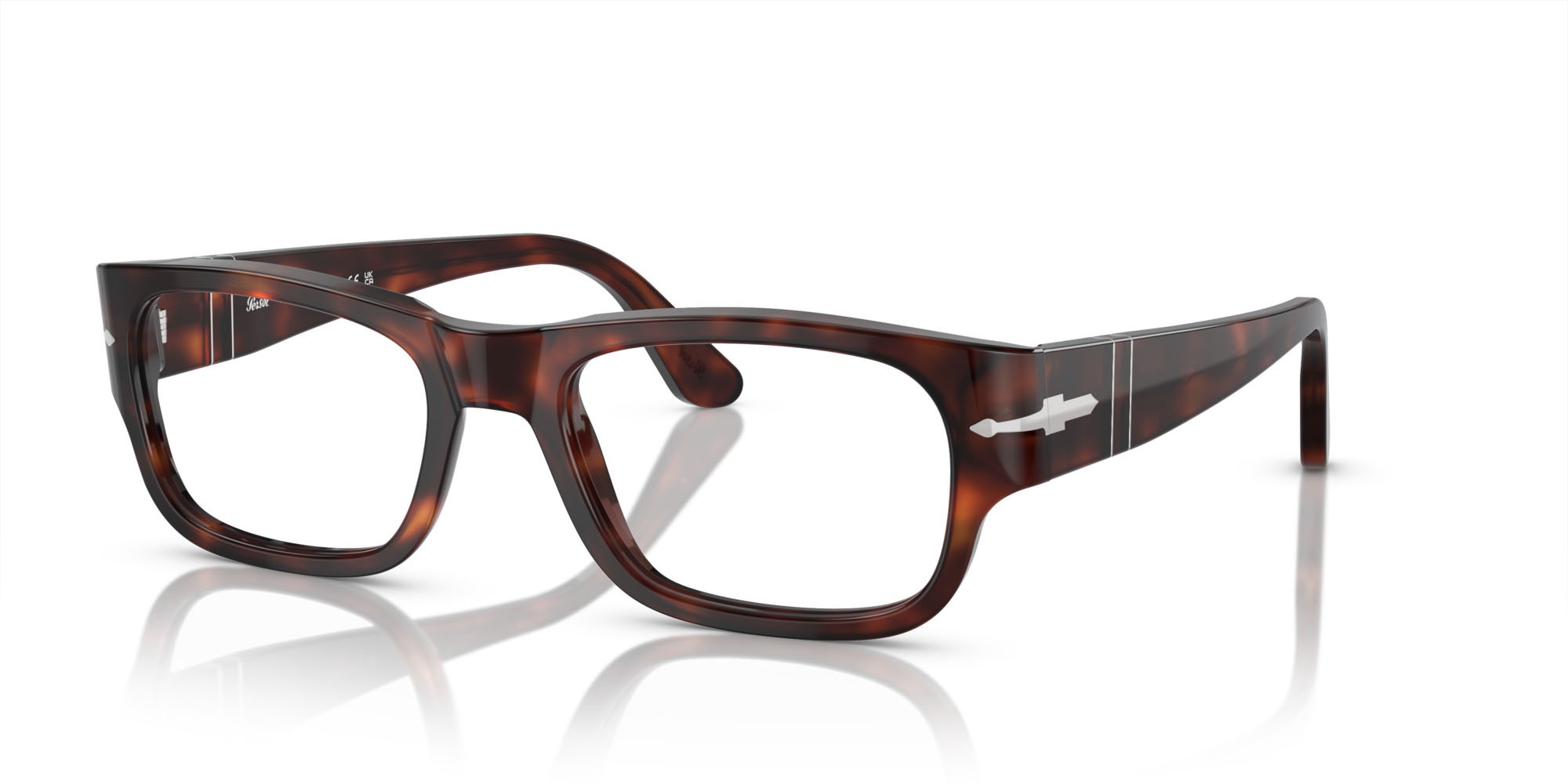 Eyeglasses Persol PO 3324V (24) color havana shape square lenses lente demo