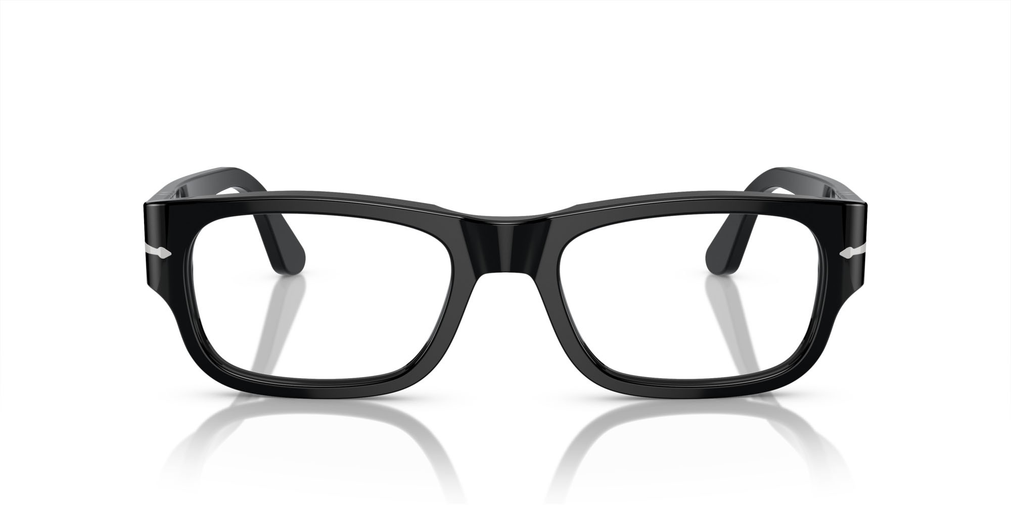 Eyeglasses Persol PO 3324V (95) color nero shape square lenses lente demo
