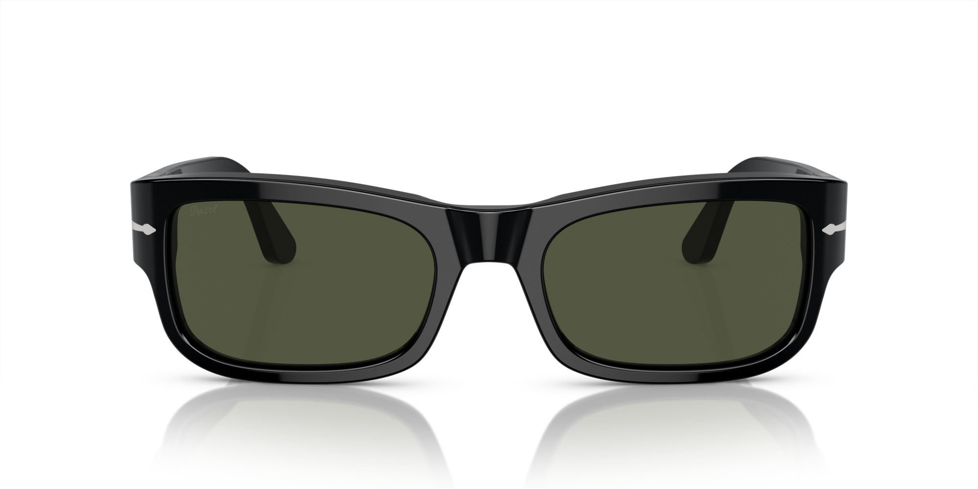 Sonnenbrillen Persol PO 3326S (95/31) farbe nero form quadratisch gläser verde