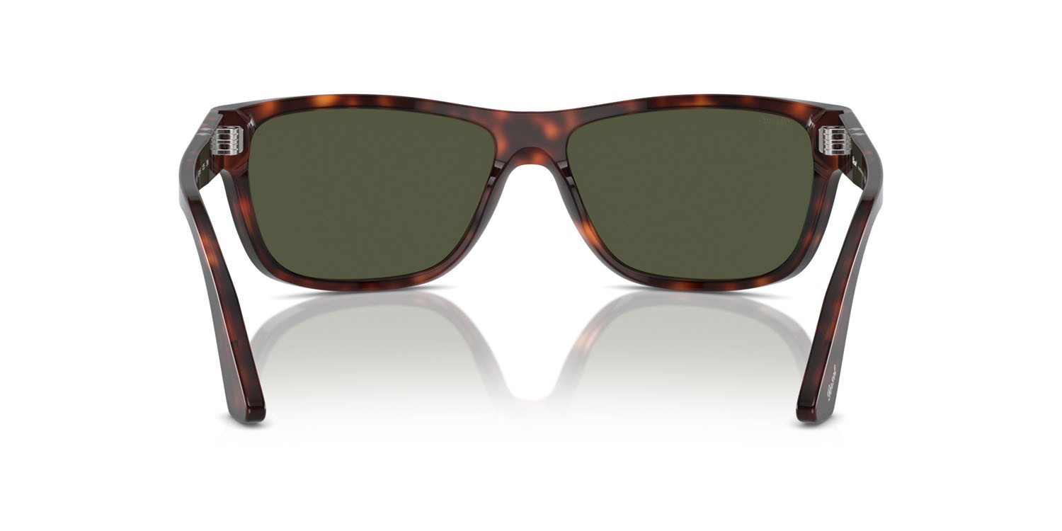Sunglasses Persol PO 3342S (24/31) color havana shape rectangle lenses verde