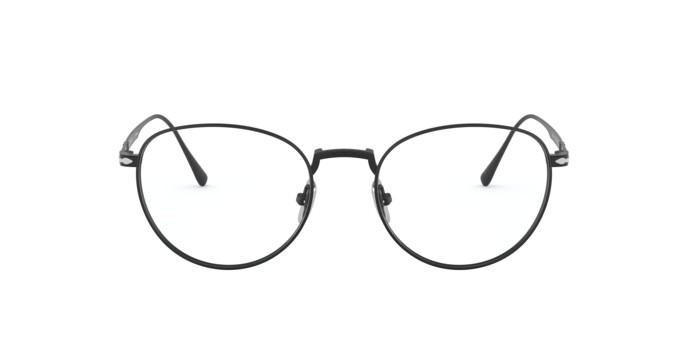 Brillen Persol PO 5002VT (8004) farbe matte black form pantos gläser demo lens