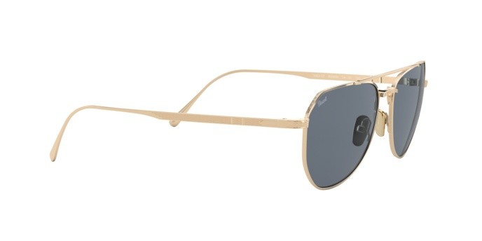 Sonnenbrillen Persol PO 5003ST (800056) farbe gold form pantos gläser light blue