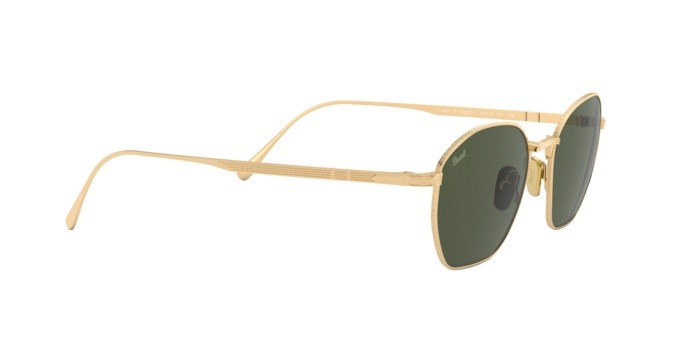 Sonnenbrillen Persol PO 5004ST (800031) farbe gold form unregelmäßig gläser green
