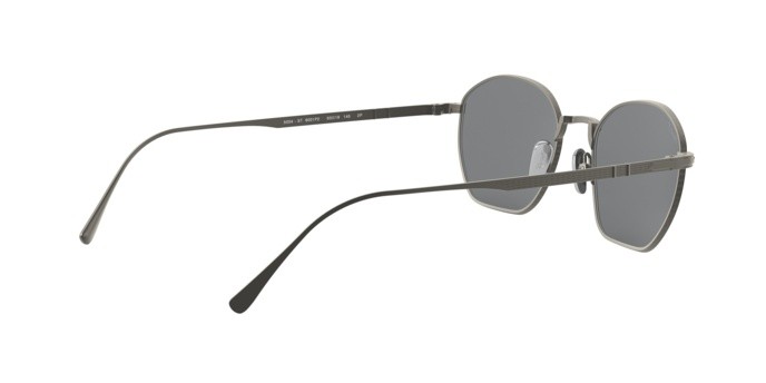 Sonnenbrillen Persol PO 5004ST (8001P2) farbe pewter form unregelmäßig gläser polar grey