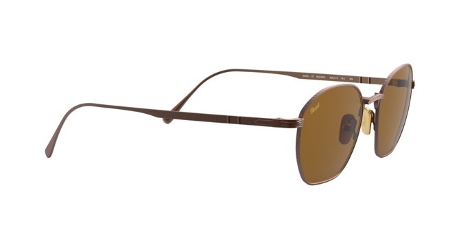Occhiali da sole Persol PO 5004ST (800333) colore bronze forma irregolare lenti brown