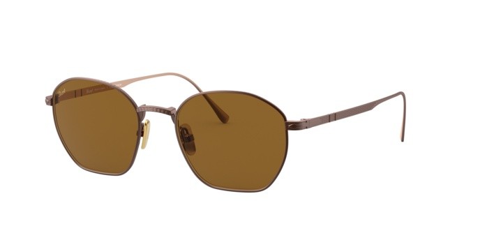 Occhiali da sole Persol PO 5004ST (800333) colore bronze forma irregolare lenti brown