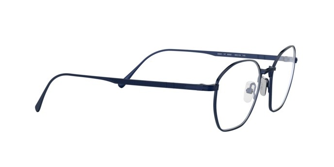 Occhiali da vista Persol PO 5004VT (8002) colore brusched navy forma irregolare lenti demo lens