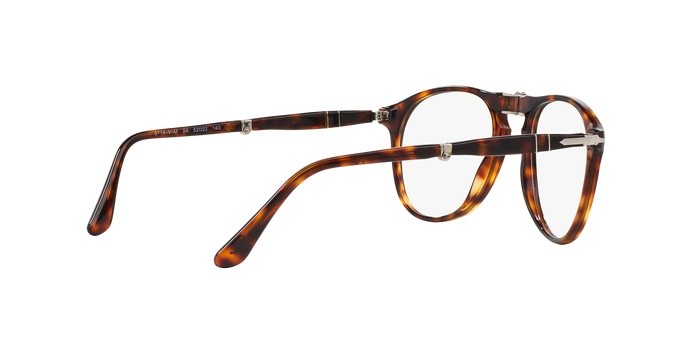 Eyeglasses PERSOL Folding PO 9714VM (24) color havana shape aviator lenses demo lens