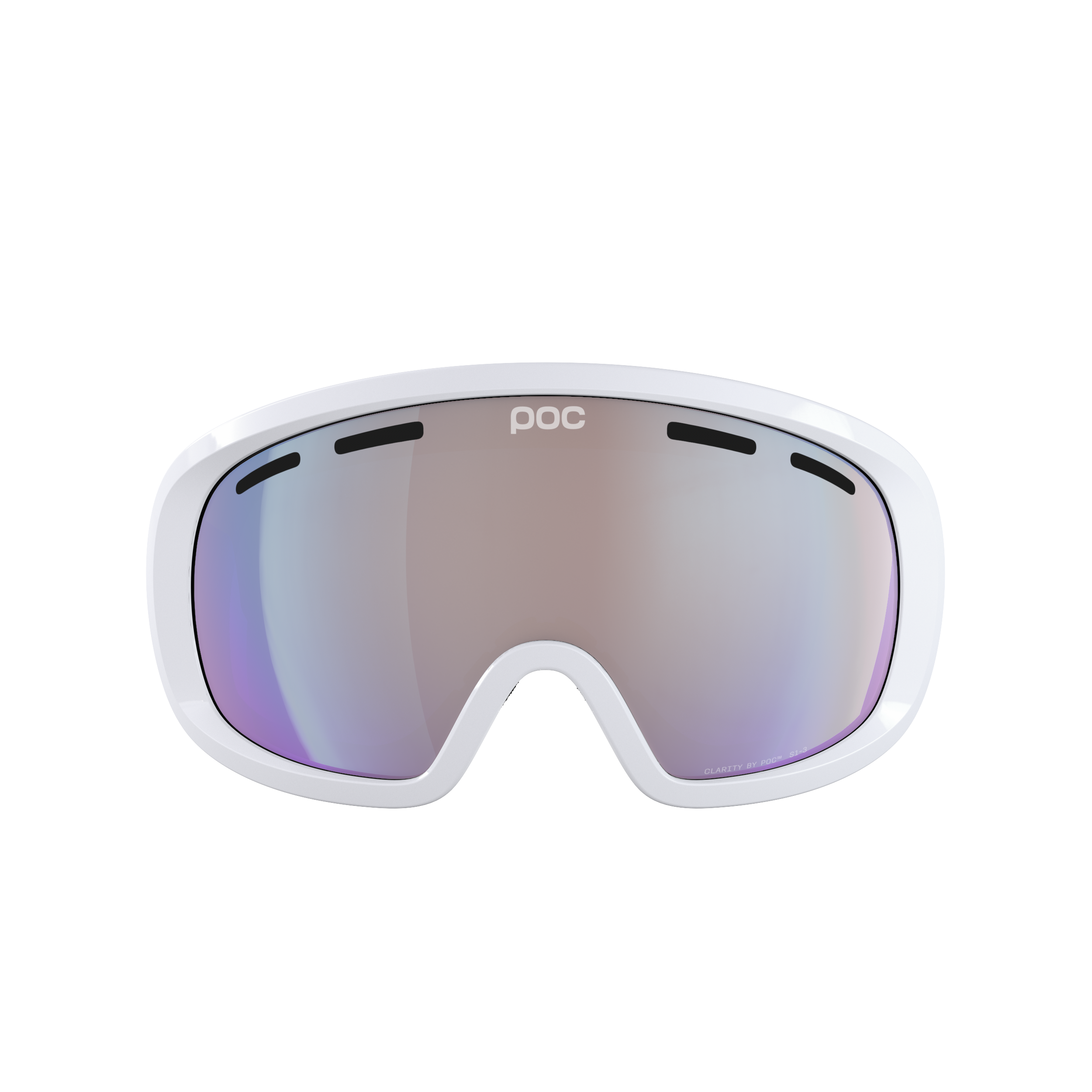 Ski and snowboard goggles Poc Fovea Mid Photochromic 40864 8711 color hydrogen white photochromic lenses changeable sky blue