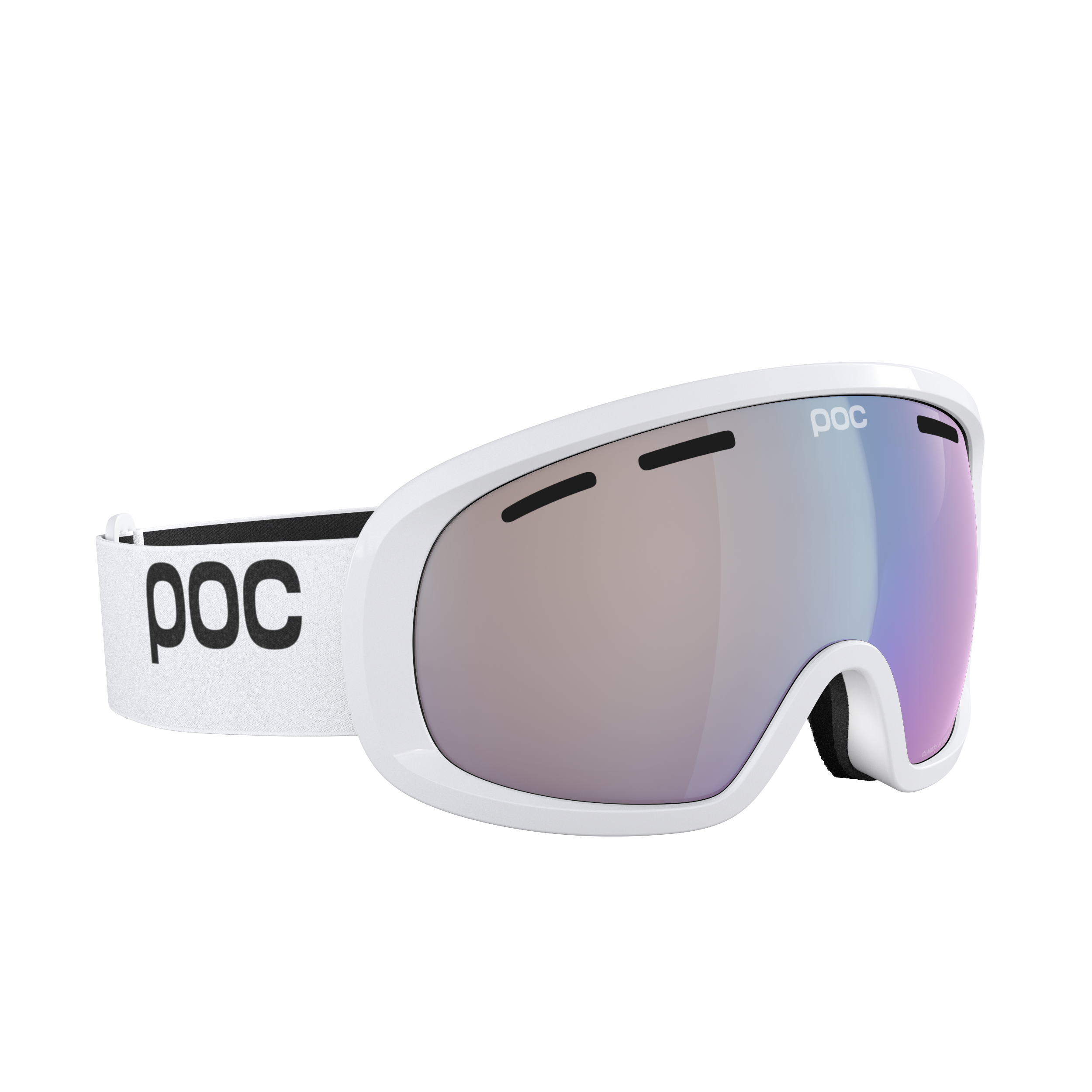 Ski and snowboard goggles Poc Fovea Mid Photochromic 40864 8711 color hydrogen white photochromic lenses changeable sky blue