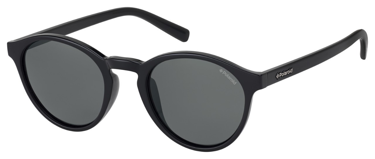 Occhiali da sole Polaroid PLD 1013/S 227408 (D28 Y2) colore shn - black forma rotondo lenti grey