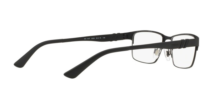 Occhiali da vista Polo PH 1147 (9038) colore matte black forma rettangolare lenti demo lens