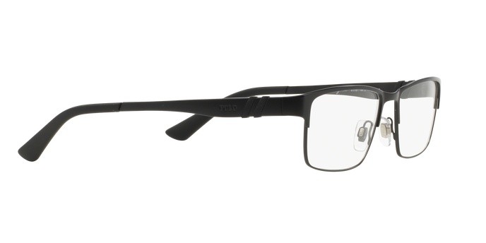 Occhiali da vista Polo PH 1147 (9038) colore matte black forma rettangolare lenti demo lens