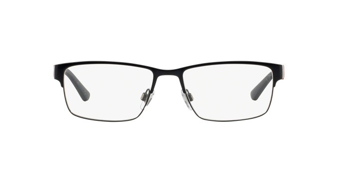Eyeglasses Polo PH 1147 (9119) color matte blue shape rectangle lenses demo lens